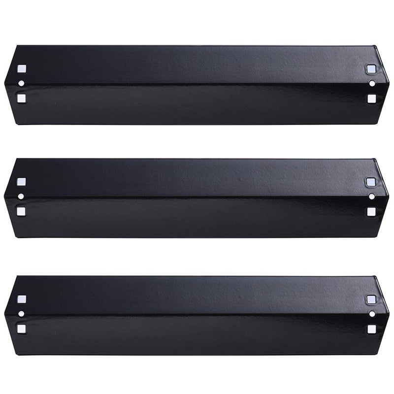 Votenli P9505A(3-Pack) Porcelain Steel Heat Plate,Heat Shield, Heat Tent for Chargriller Charcoal 3001, 3008, 3030, 4000, 5050, 5252, 5650 Gas Grill - Image 1